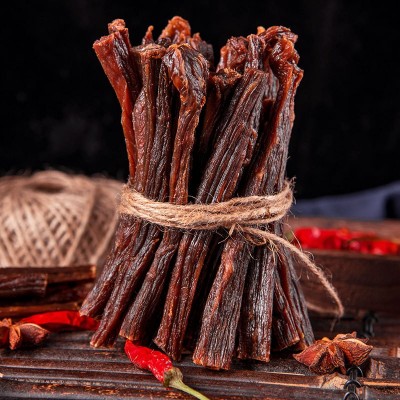 内蒙古超干牛肉干手撕风干牛肉干罐装休闲辣零食草原特产一件代发图3