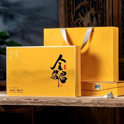 新款茶礼金骏眉正山小种红茶武夷红茶新茶茶叶礼盒装250克伴手礼图2