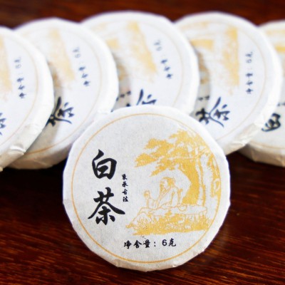 工厂批500克冰岛普洱茶龙珠小饼生茶老班章熟茶8克小饼陈皮普洱茶图4