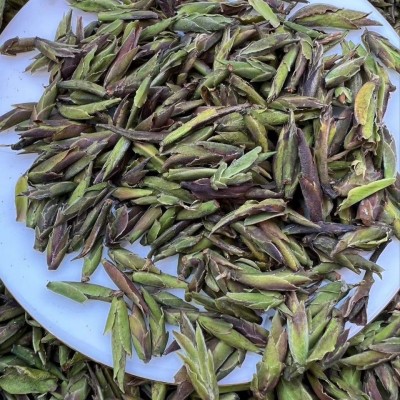 紫芽苞500克一份一斤批发散装自封袋装2023年早春茶明清明前春茶图3