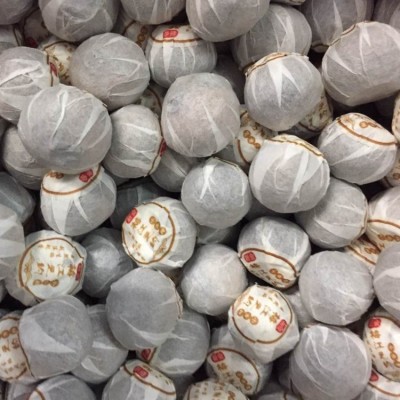 批发青柑普洱 陈皮柑普宫廷熟茶 一小泡 新会柑普茶图2