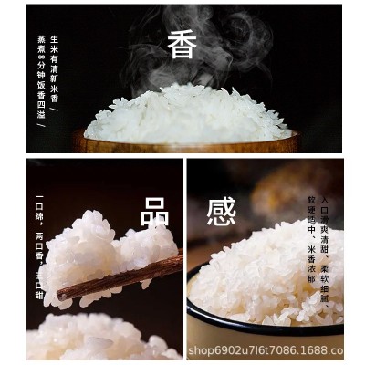 兴慕东北延边大米5千克家庭装延边小粒香米圆粒米图4