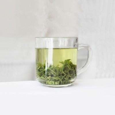 绿茶2024新茶英山源产地厂家批发浓香卷曲型云雾茶500克 散装香茶图4