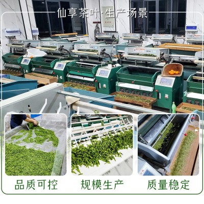 2024新茶上市明前浓豆香龙井茶叶浙江杭州厂家雨前口粮茶绿茶批发图3