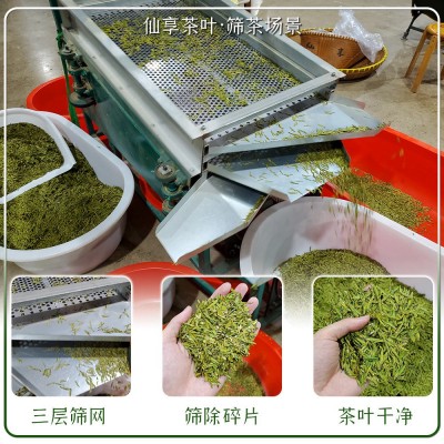 2024新茶上市明前浓豆香龙井茶叶浙江杭州厂家雨前口粮茶绿茶批发图4