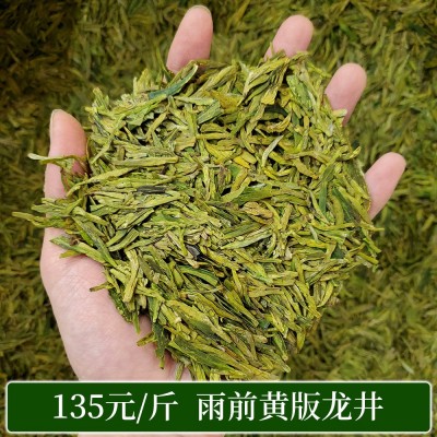 黄版龙井合集2024新茶群体种龙井43号品种浓豆香耐泡绿茶散茶批发图2