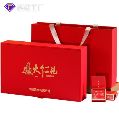 武夷岩茶特级大红袍茶叶礼盒装高档送人礼品肉桂乌龙茶新 红茶批发图5