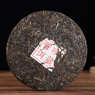 云南普洱生茶357g邦东普洱茶饼批发 老树醇香普洱七子饼茶叶现货图3