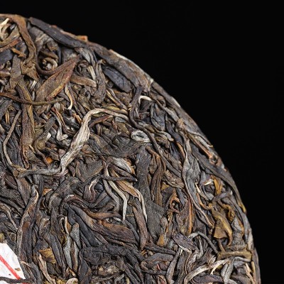 云南普洱生茶357g邦东普洱茶饼批发 老树醇香普洱七子饼茶叶现货图4