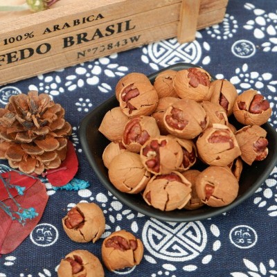 临安280g毛重好好剥山核桃 水煮椒盐奶油口味好好剥山核桃罐装图3