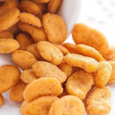 蟹黄味蚕豆片20斤兰花豆瓣休闲炒货零食小吃批发散装厂家图5
