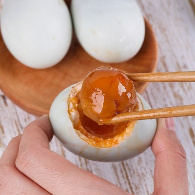 旭日厂家烤鸭蛋咸鸭蛋整箱批熟鸭蛋120枚装图4