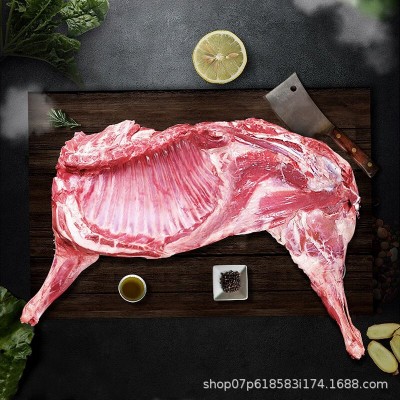 碱滩羊 草原散养羊肉带骨半只羊羔羊羊肉商用批发图2