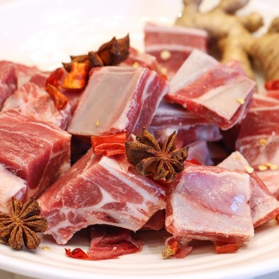 华欣牧业 新鲜冷冻现杀生羊肉湖羊羊寸排餐饮烧烤食材羊排骨批发图3