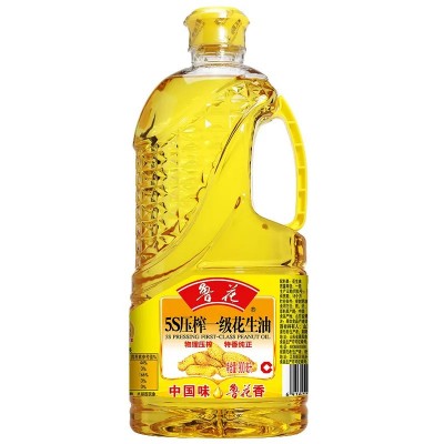 鲁花5s压榨一级花生油900ml 物理压榨特香纯正食用油家用商用图3