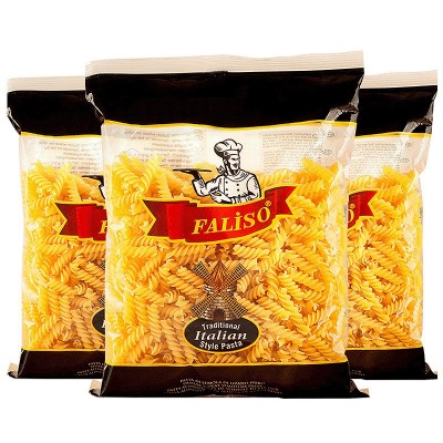 进口意大利面条500g*3包螺丝面 牛排意面速食小麦意粉通心粉批发图5