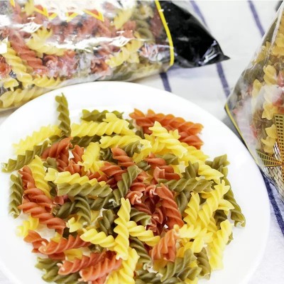 欧缇娜进口意大利面 三色螺丝粉 速食意面家用餐厅商用批发包邮图5