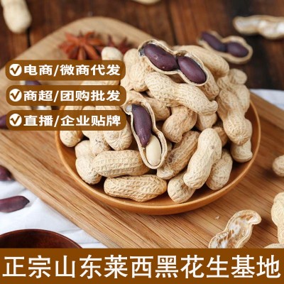 抖Y同款热卖 黑玉珍山东莱西五香黑花生米100g休闲零食 批发代发图2