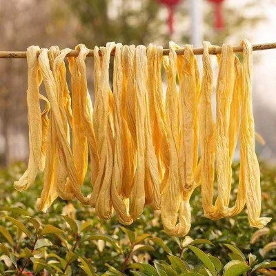 定制蛋白肉人造肉长豆皮烤豆皮油皮素肉干货豆制品火锅凉拌素食菜图2