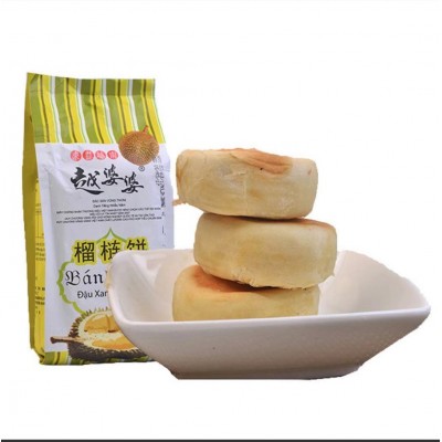 越婆婆酥皮榴莲饼300克越南特产休闲食品批发图5