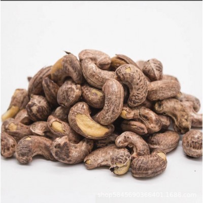 新货带皮腰果零食坚果炭烧腰果桶装批发代发400g图5