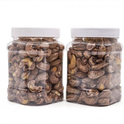 新货带皮腰果零食坚果炭烧腰果桶装批发代发400g图4