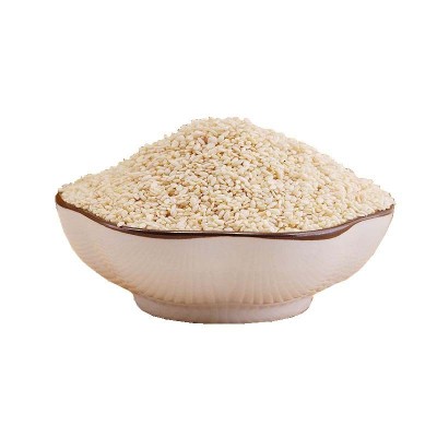 厂家直销去皮水洗芝麻生脱皮白芝麻批发无杂质芝麻仁免洗图2