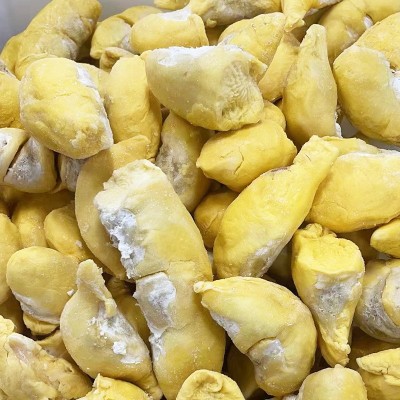 优猫1KG 速冻榴莲肉 色泽均匀 气味浓郁香浓四溢滑嫩细腻香甜软糯图4