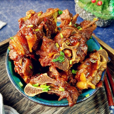 艾克拜尔原切多肉多髓牛蝎子4斤生黄牛肉牛骨头新鲜带肉图4