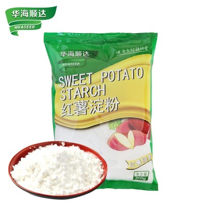 正规商检红薯淀粉300g/袋华海顺达 手工地瓜粉红薯淀粉出口外贸图4