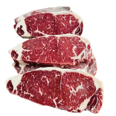 澳洲203西冷牛排 原切西餐厅商用冷冻牛肉外脊整条安格斯谷饲西冷图5