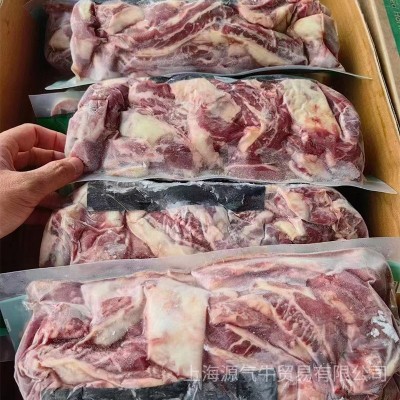 澳洲203YP谷饲牛肋条商用原切烤肉烤串精修牛短肋条整箱牛肋条肉图4