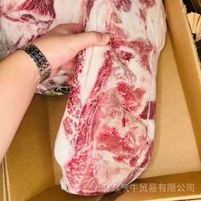 澳洲558厂和牛双层后胸M6-7卡努比火锅店烤肉冷冻原切牛肉卷整箱图4