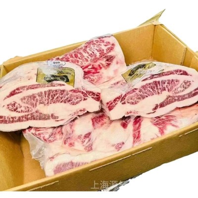 澳洲558厂和牛双层后胸M6-7卡努比火锅店烤肉冷冻原切牛肉卷整箱图5