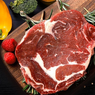 【顺丰冷运】恒都国产原切肉眼牛排150g牛排批发图2