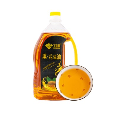 飞狐源黑花生油1.8L炒菜烘焙煎炸黑色营养厂家直发图2