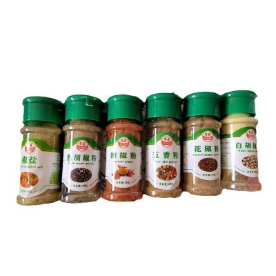 枣星烧烤撒料8瓶装家用烤鱼烤肉料孜然椒盐白胡椒辣椒烧烤料等图5