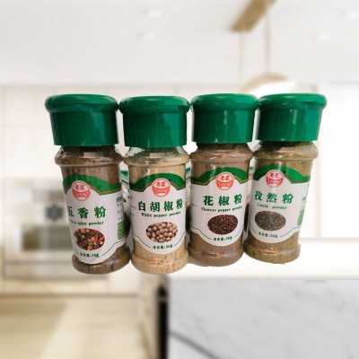 枣星烧烤撒料8瓶装家用烤鱼烤肉料孜然椒盐白胡椒辣椒烧烤料等图2