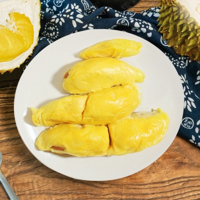 大马彭亨州马来亚西进口猫山王榴莲肉新鲜冷冻榴莲肉400g顺丰包邮图4