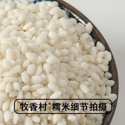 五常特产糯米批发厂家1斤5斤圆糯米江米零售家用商用粽子图3