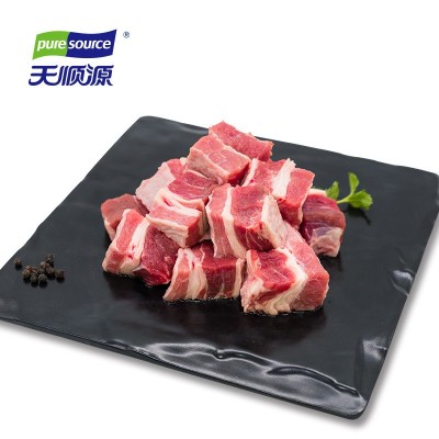 天顺源牛腩粒1kg清真冷冻牛肉粒生牛肉图5