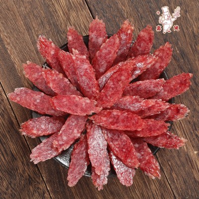 广式全瘦腊肠5kg箱装广味农家煲仔饭香肠广东中山腊味猪肉肠批发图3