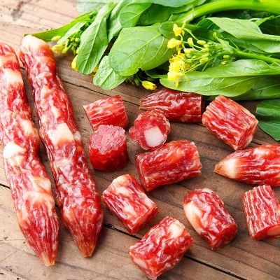 今荣批发广东土特产金装肠皇腊味腊肉 餐饮商用广式9分痩腊肠500g图3