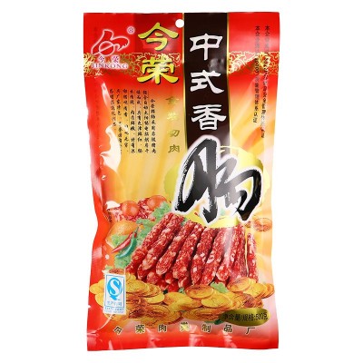 今荣批发广东土特产金装肠皇腊味腊肉 餐饮商用广式9分痩腊肠500g图5