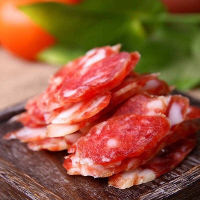 厂家批发靖亨广式腊肠250g 农家腊味饭店粽子煲仔饭香肠腊肉腊肠图2