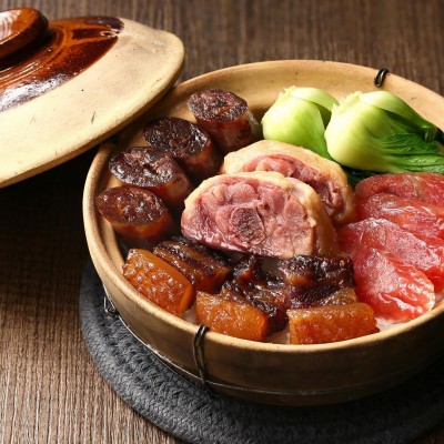 厂家批发靖亨广式腊肠250g 农家腊味饭店粽子煲仔饭香肠腊肉腊肠图4