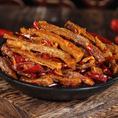 四川特产麻辣牛肉条自贡冷吃牛肉丝批发休闲零食小吃一件代发图5