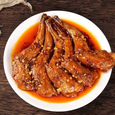 麻辣五香兔腿香辣兔肉冷吃兔兔肉兔头批发现炒现发熟食零食图4