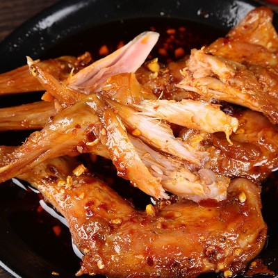 麻辣五香兔腿香辣兔肉冷吃兔兔肉兔头批发现炒现发熟食零食图2