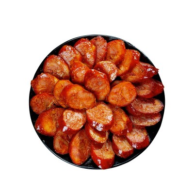 厂家贴牌代发 四川烟熏麻辣香肠 川味熏制腌腊肉腊肠辣肠年货批发图4